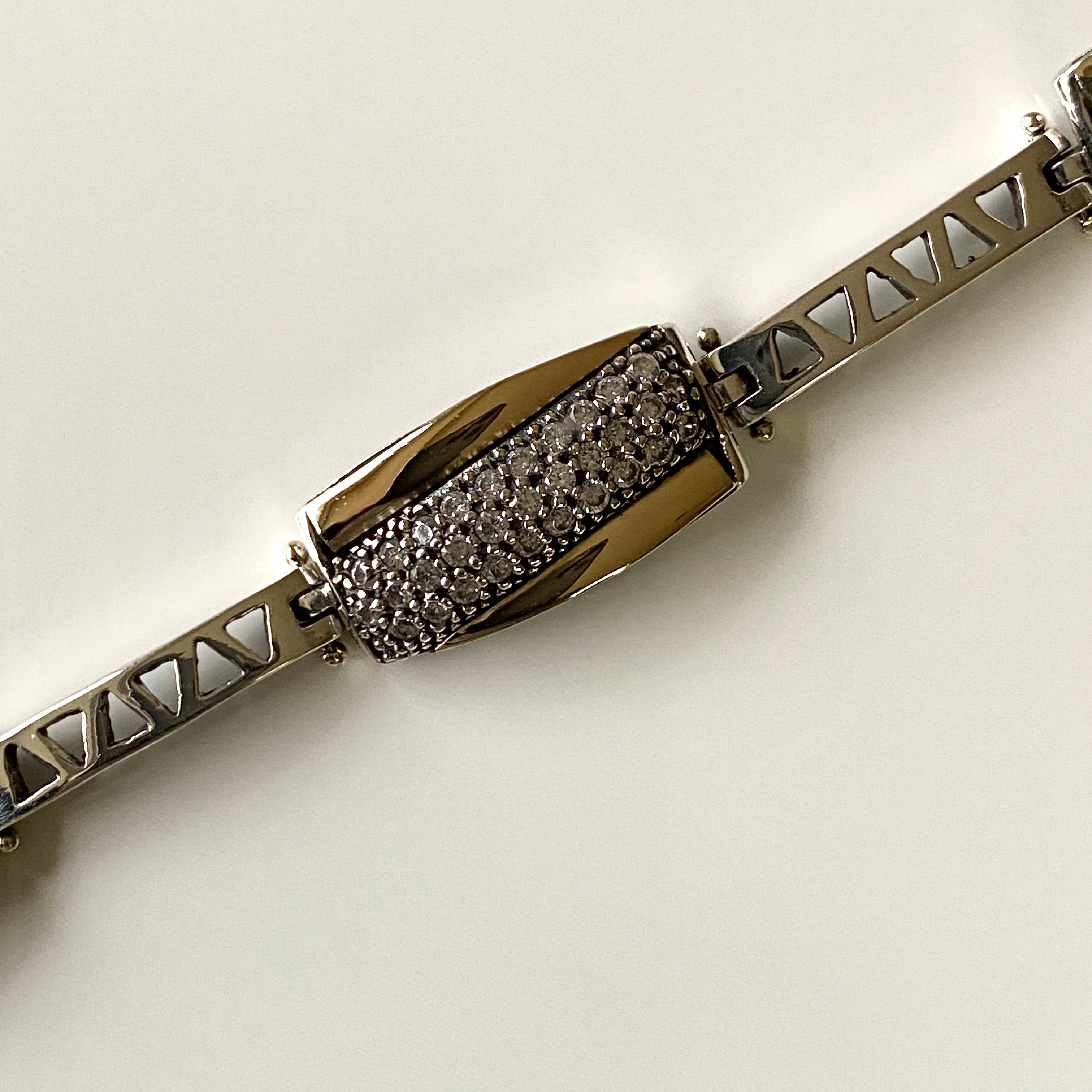 AMANTE CHAIN BRACELET - Sterling Silver & 14k Yellow Gold-Tayroni