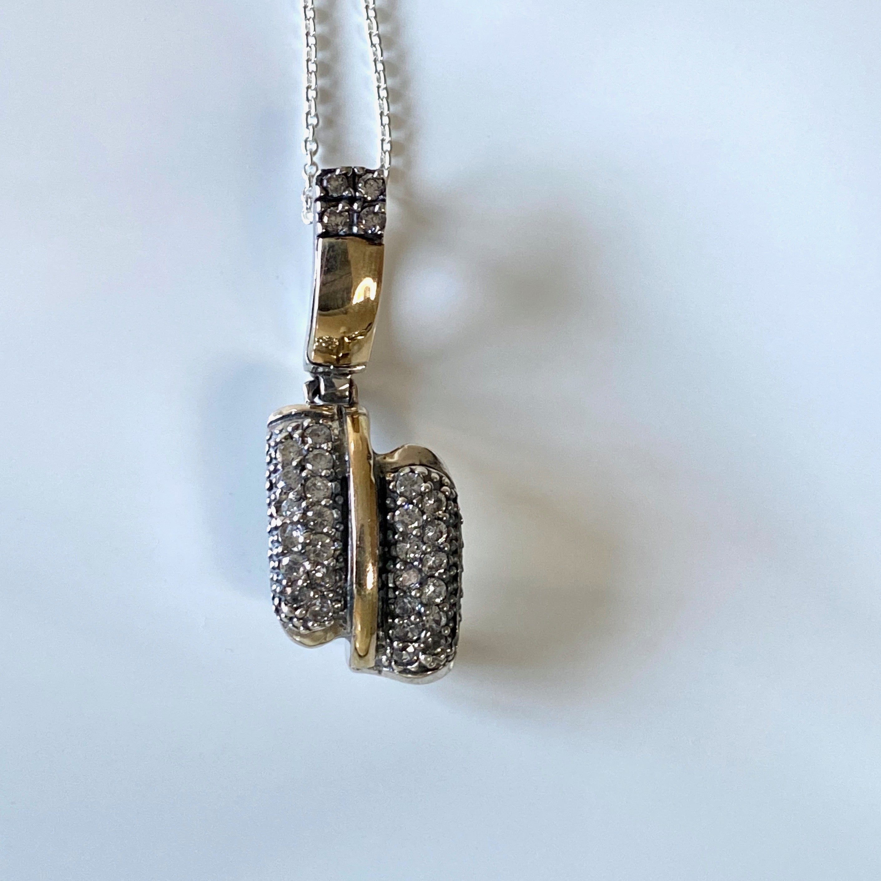 CELESTIA NECKLACE - Sterling Silver & 14k Yellow Gold-Tayroni