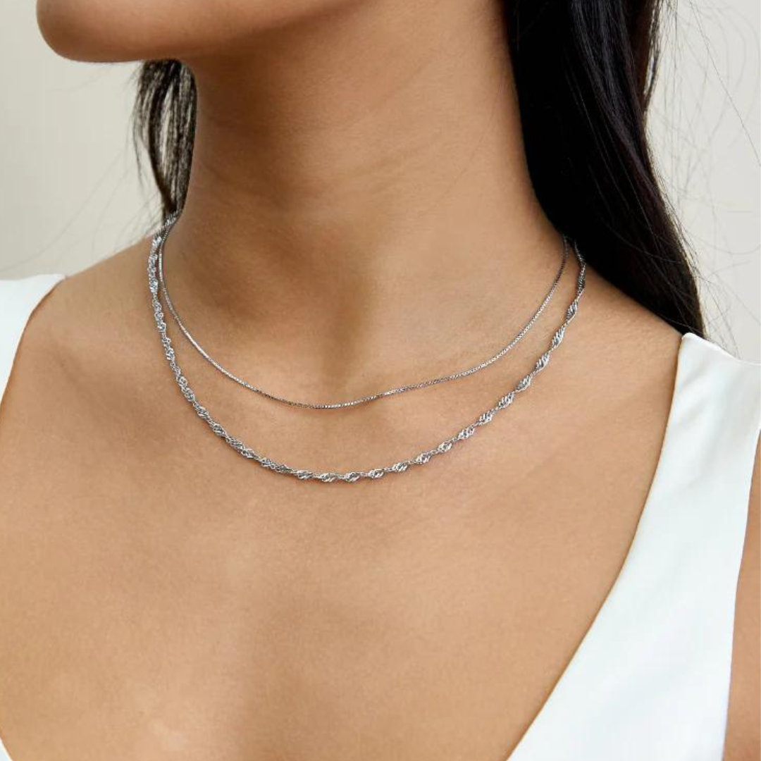COLLIER MONTE CARLO - Argent 925 