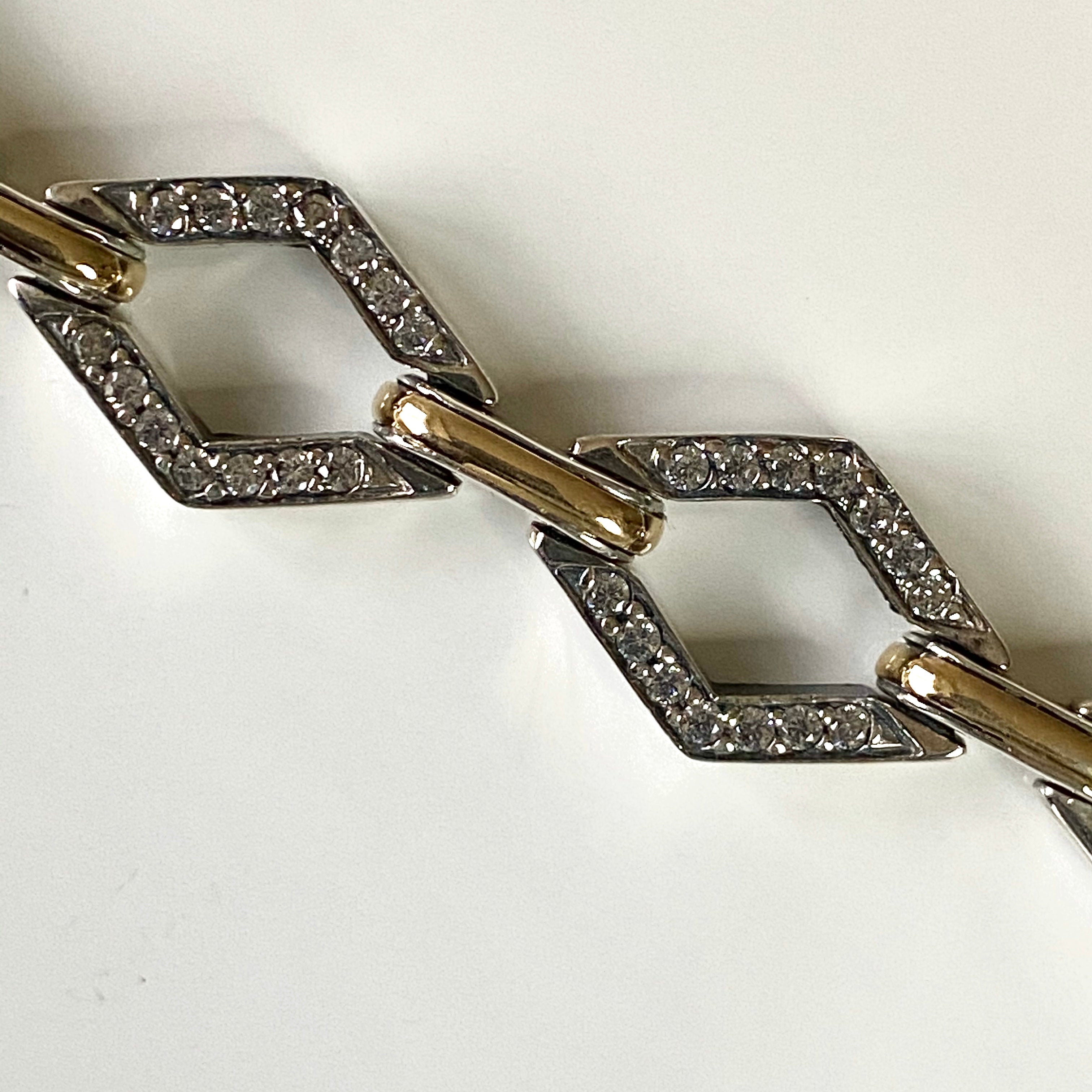 ESTRELLA CHAIN BRACELET - Sterling Silver & 14k Yellow Gold-Tayroni