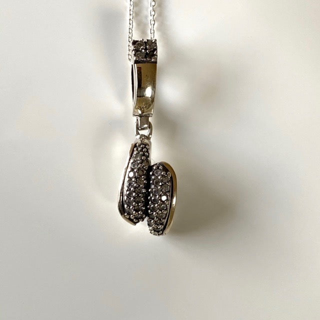 POSITANO NECKLACE - Sterling Silver & 14k Yellow Gold-Tayroni